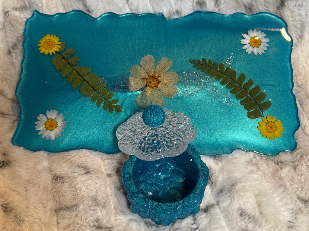 Jewelry Box and Tray